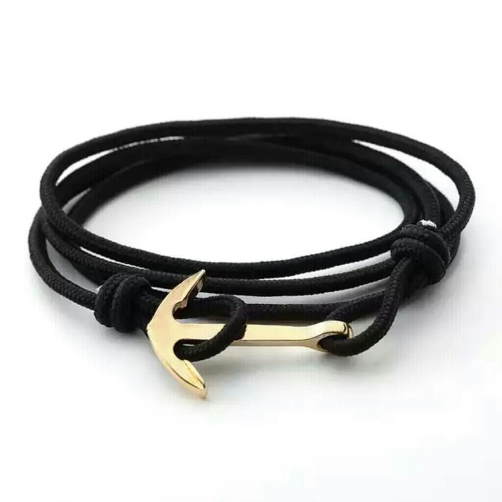Men's anchor bracelet